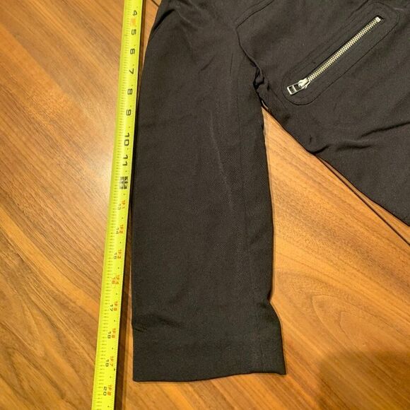 Pink Tartan short black jacket, EUC Sz 10, lots of detail, body con with stretch - Picture 8 of 16